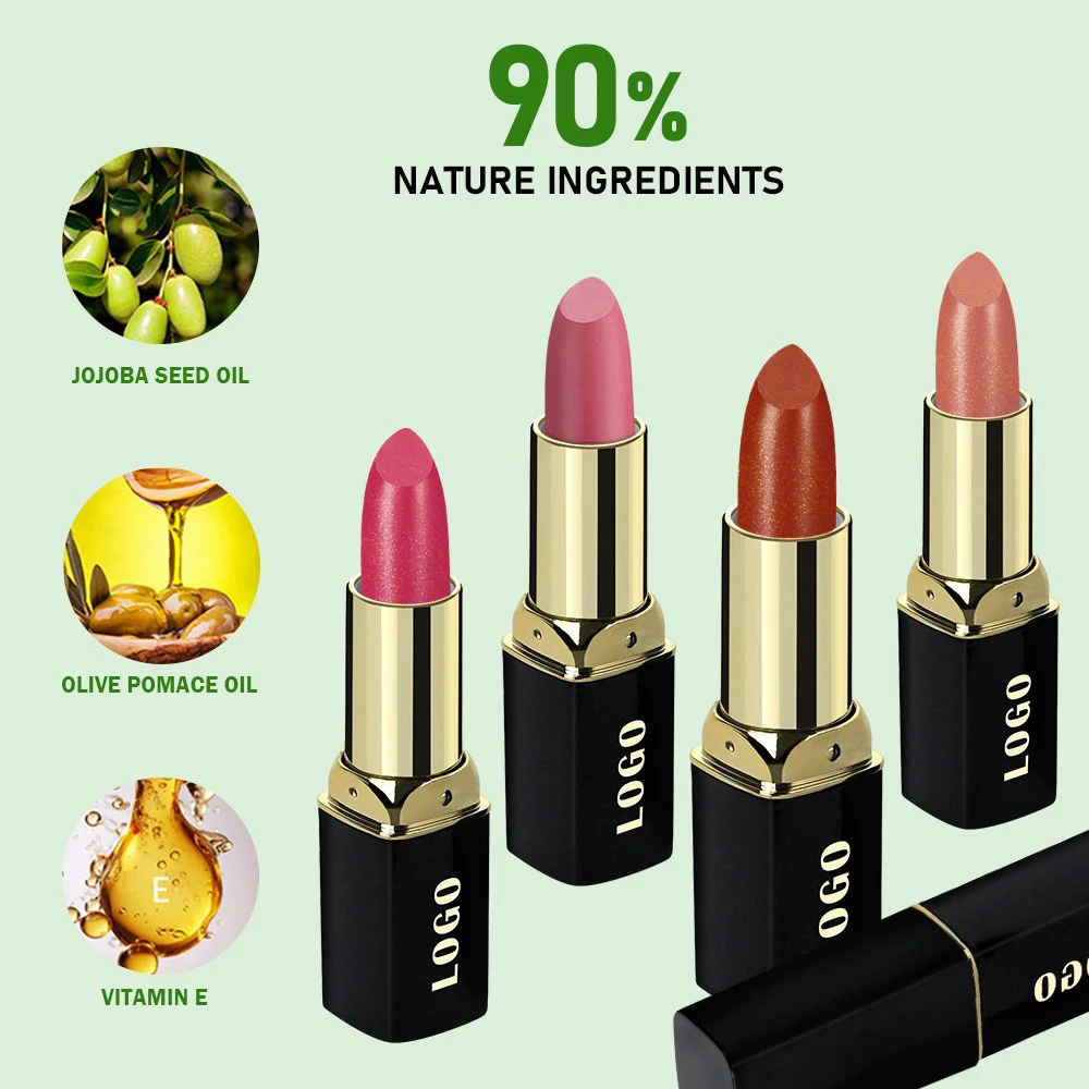 リップスティック プライベートラベル ピグメント リッププランパー 保湿メイク 長持ち パール光沢 保湿 カスタムロゴ クルエルティフリー
