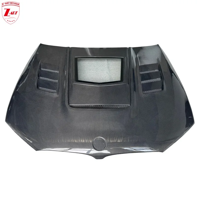 

Z-ART M5 Transparent Dry Carbon Fiber Engine Bonnet for BMW F90 Carbon Fiber Engine Hood for BMW M5 2018+ F90 G30 G31