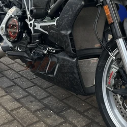 Belly Pan Lower Fairings For Ducati XDiavel 2016+ Full Forged Carbon Fiber 100%