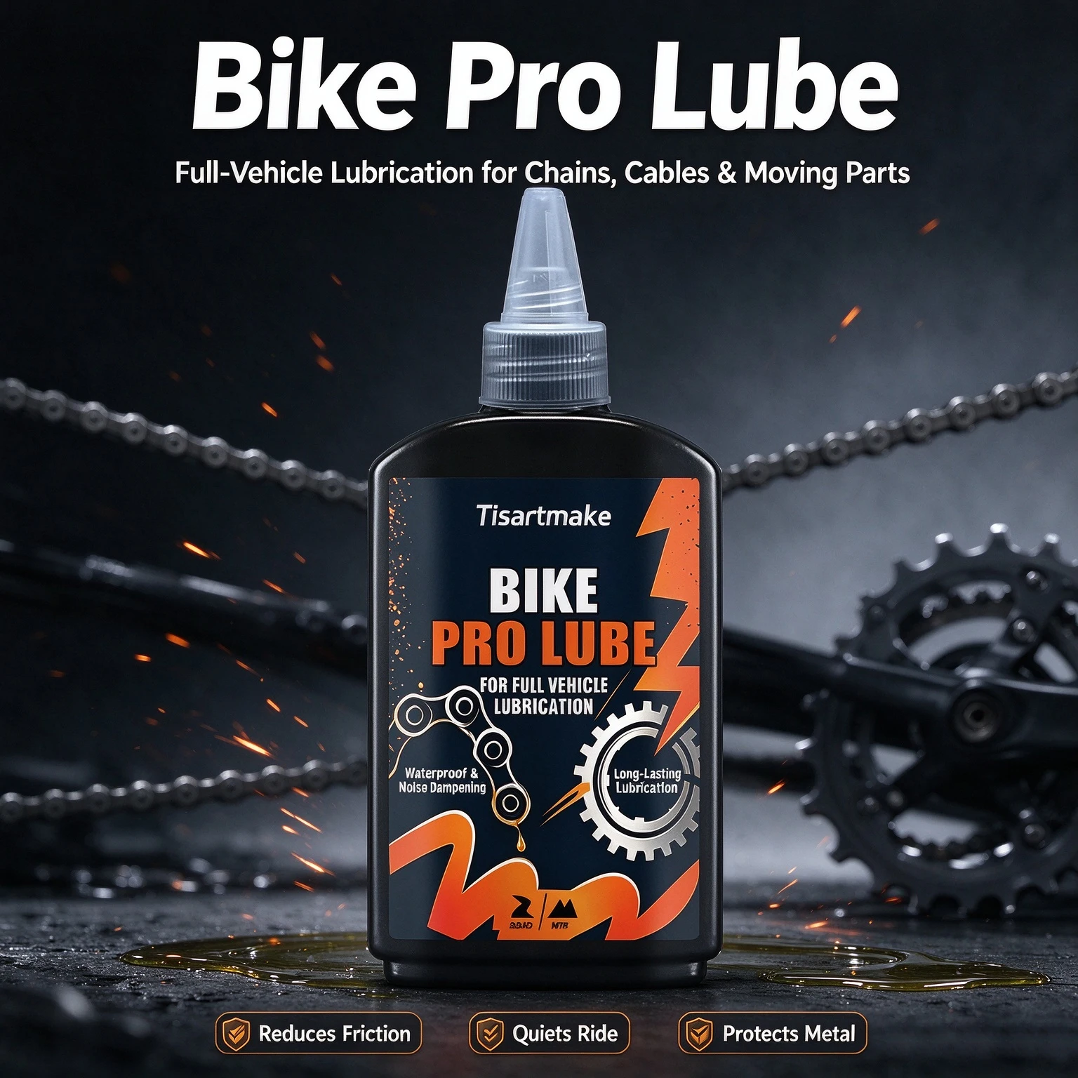 Bicycle Special Lubricant MTB Road Bike Mountain Bike Lube Chain Oil for Fork Flywheel Chain Cycling Accessories