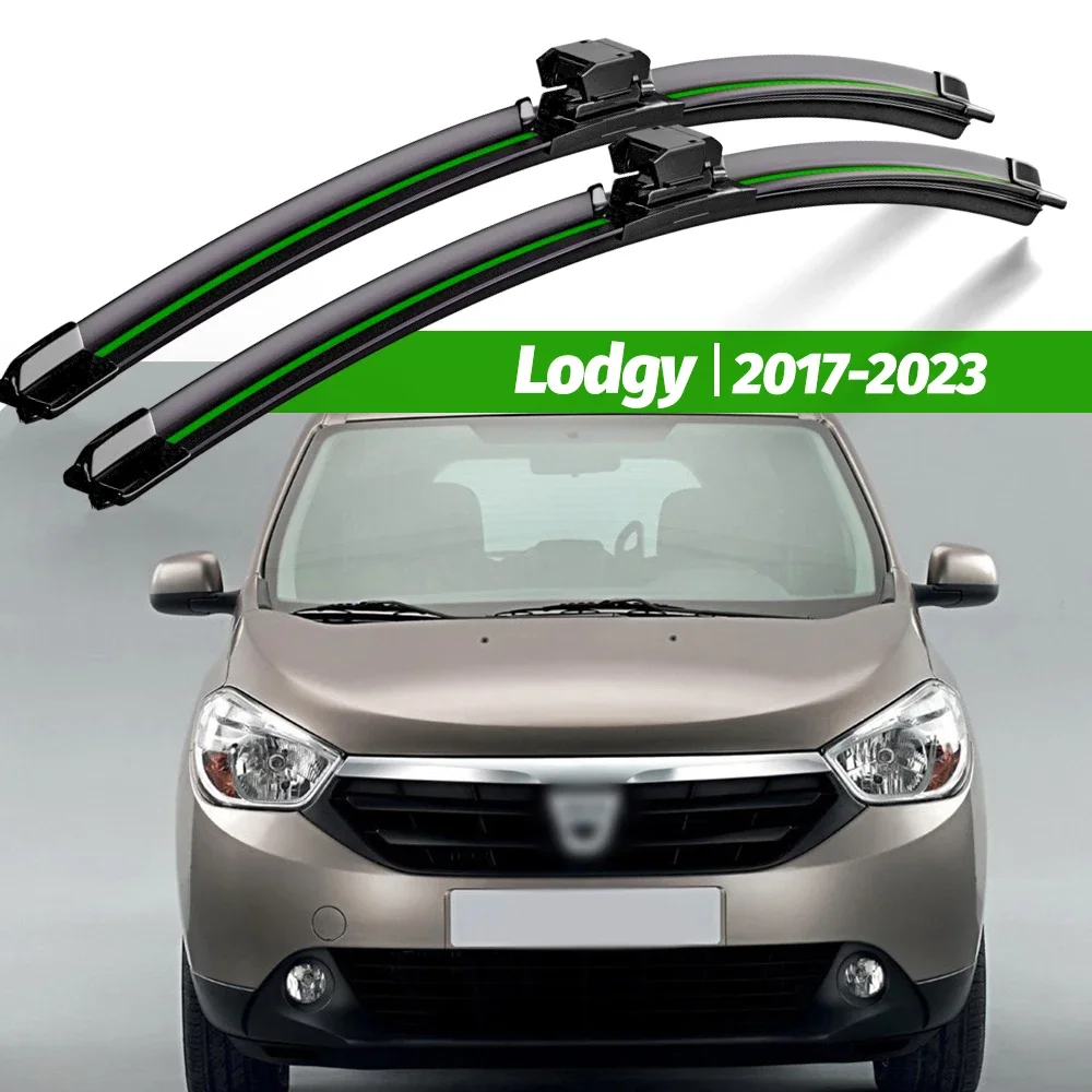 

Wiper LHD Front Wiper Blades For Dacia Renault Lodgy 2017 - 2023 Windshield Windscreen Window Brush 22"+16" Accessories