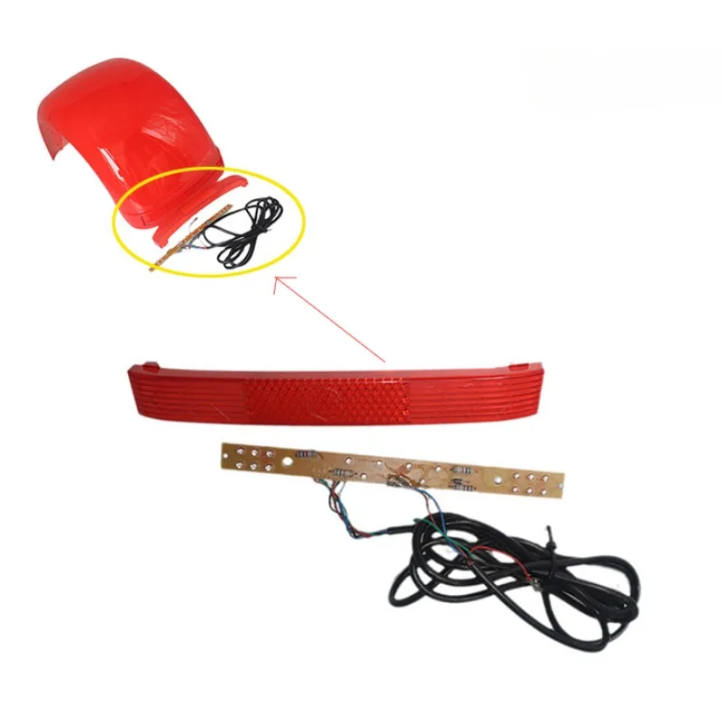 

Высококачественный задний фонарь-стоп-сигнал LED для электроскутера Citycoco, аксессуары и запчасти для безопасной езды в ночное время