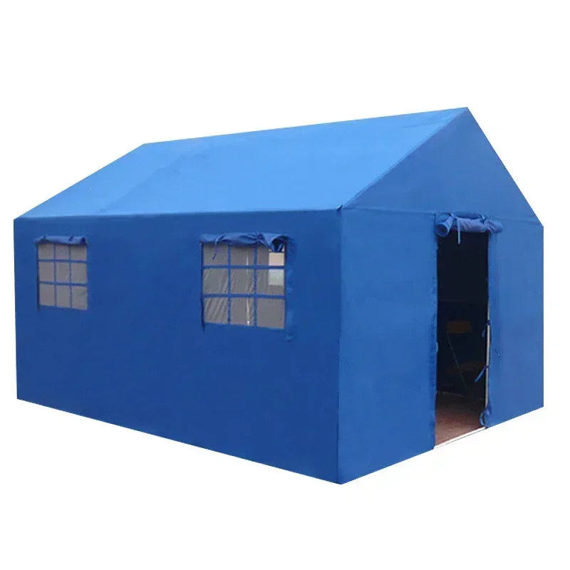 Wholesale Custom Oxford Canvas Winter Outdoor Tents for Evacuation Earthquake Emergency Flood Disaster Relief Tent