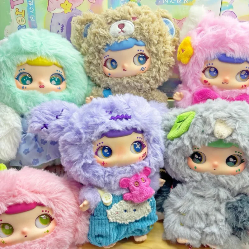 الأصلي Bop Wiwi الغابات العالم الداخلي سلسلة صندوق أعمى دمى لطيف تحصيل التماثيل العصرية اللعب صندوق غامض الهدايا