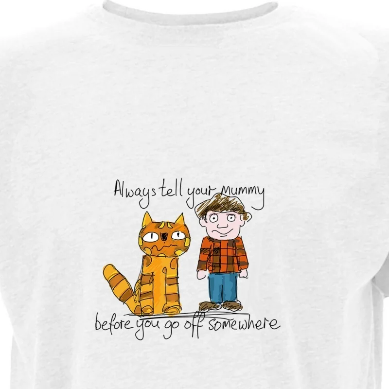 

Charley Says,Back in the day, Children's TV, , Father's Day_00000157- hand-drawn pattern T-shirts for both men and women in summ