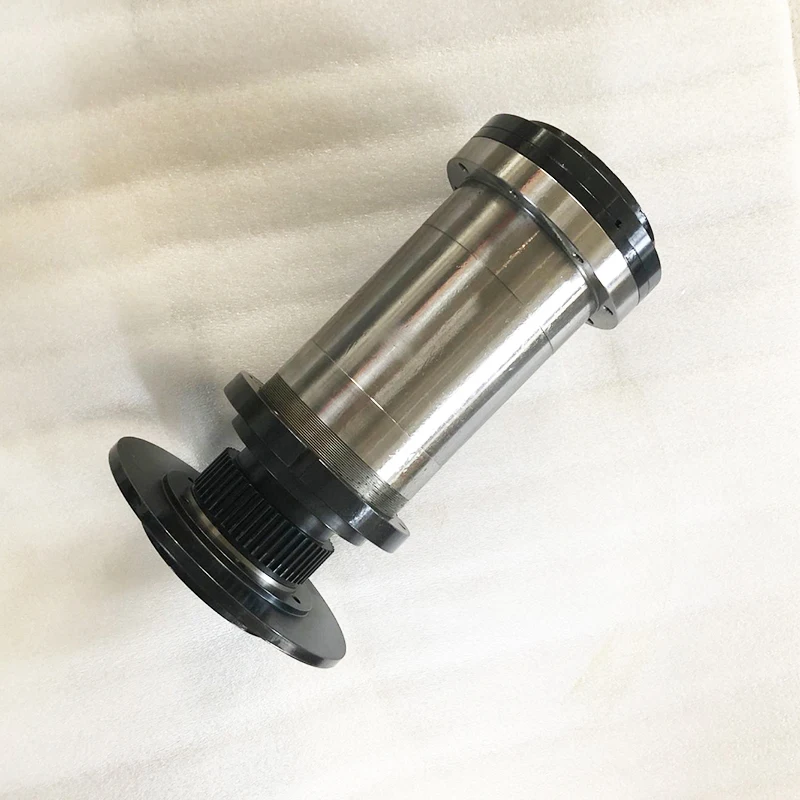 

Belt Driven Timing pulley with brake A2-4 120mm 150mm turning lathe spindle