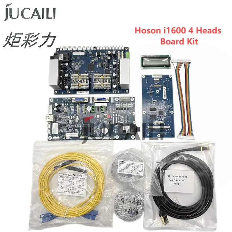 

JCL Hoson i1600 Комплект 4-х головок, сетевая версия для печатающей головки Epson i1600 A1/E1/U1 для сублимации/экосольвентного/УФ-принтера