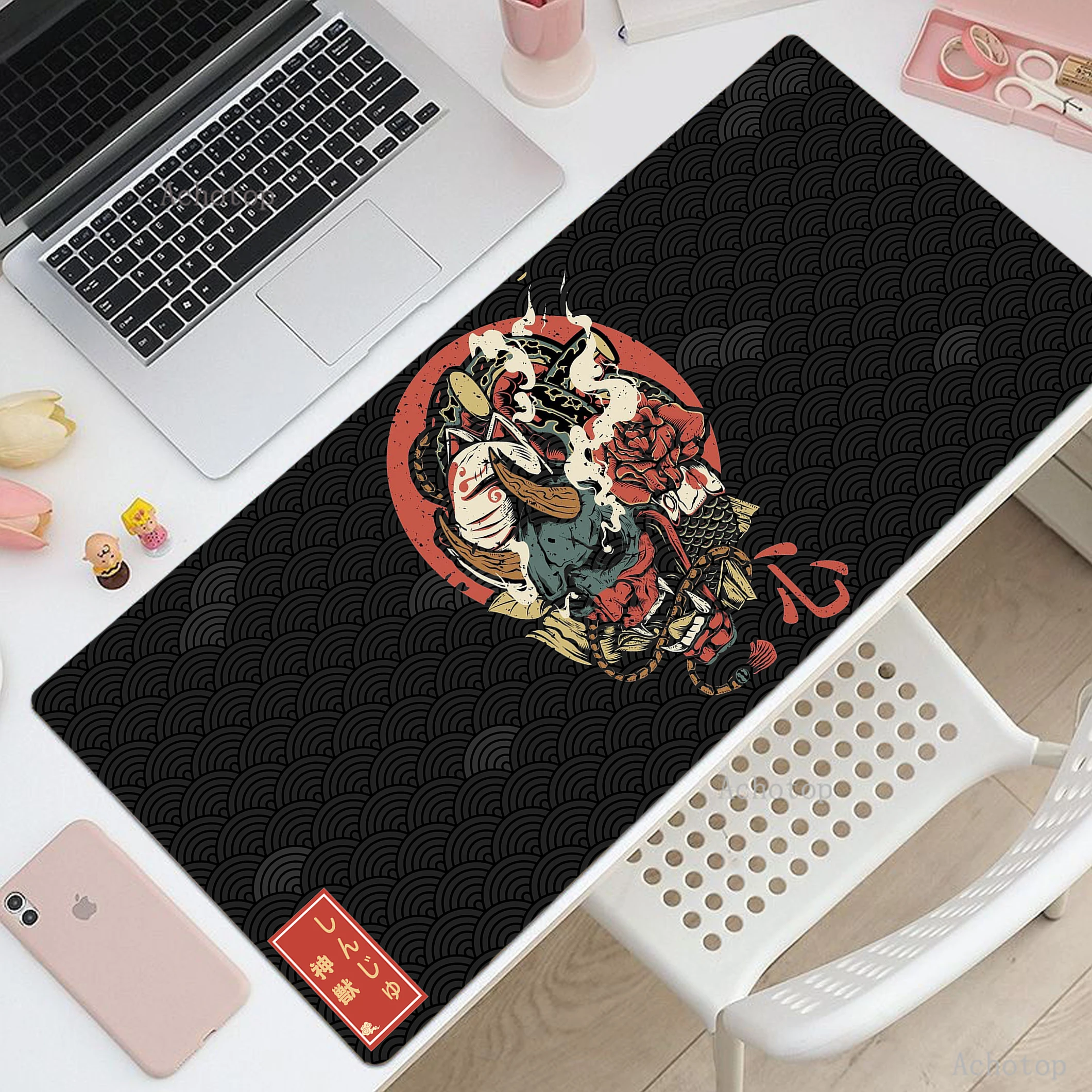 Large Mousepad Oni Mouse Pad Laptop Gamer Speed Table Pads Computer Desktop Mousepads Big Desk Mats Anti-slip Rubber Carpet Mat