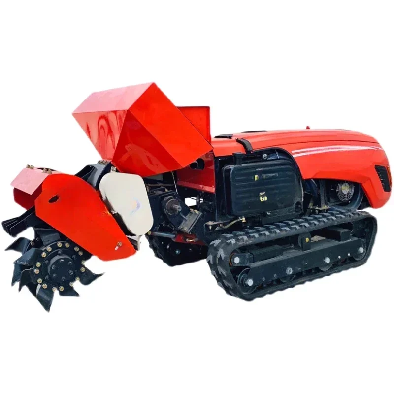 

Rotary tiller, agricultural orchard ditching and fertilization machine, high-horsepower agricultural greenhouse ditching machine