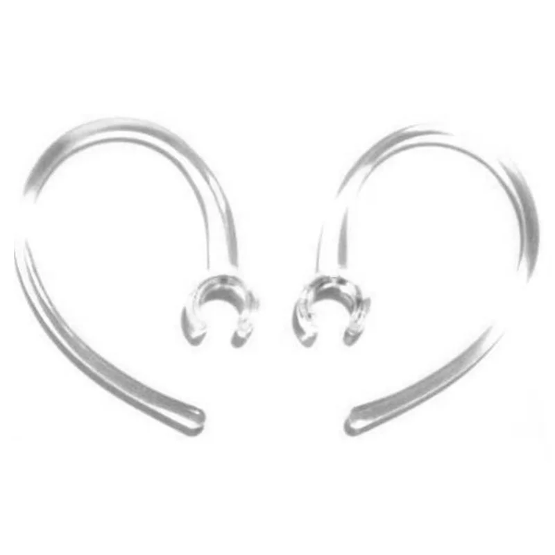 

AA60-6 Small Clear Good Quality Earhooks Bluetooth Headset Ear Hook Loop Clip Earhook Hooks Loops Clips Earloop Earclip