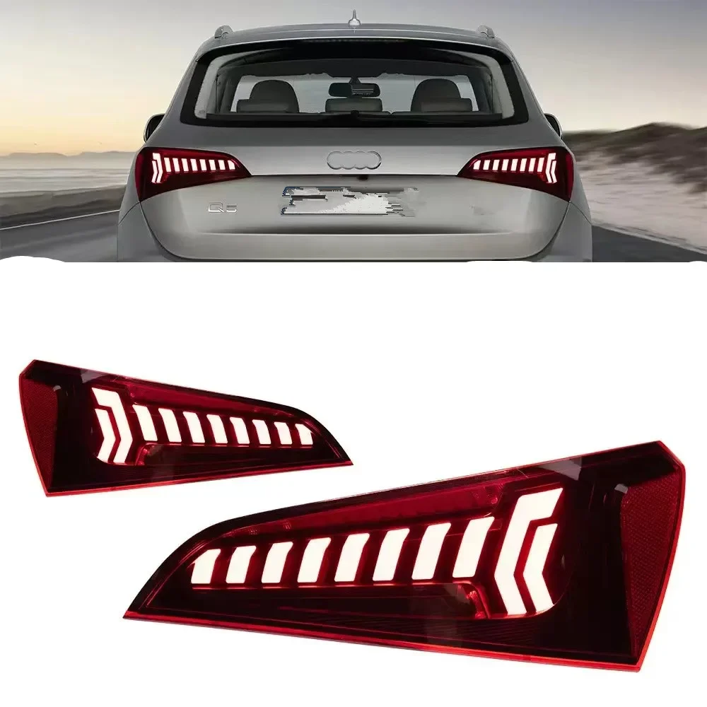 

Pop Car Taillights Modified LED Dynamic Rear Lights For Audi Q5 2008-2017 LED Tail Light Rear Lamp