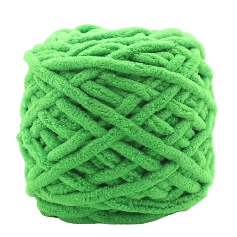 1 Stück 100 g Samt-Handstrickgarn Polyester Häkelgarn Strickschal Slipper Hutlinie Kissen Puppenhausschuhe Fäden 50 m 1968 Zoll – Detail 27