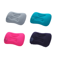 Portable Inflatable Pillow Compressible Folding Air Cushion Outdoor Protective Tourism Sleeping Gear Camping Equipment RYX