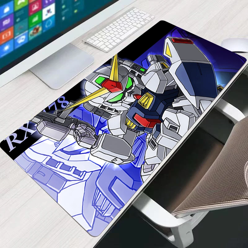 

Коврик для мыши 90x40 см, механический воин G-gundam M-mk II, большой резиновый коврик для ПК, игровые аксессуары, коврик для мыши, увеличенный настольный коврик, геймерский коврик