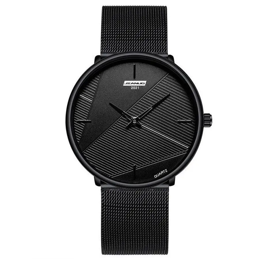 Foreign trade cross-border cool series boys grid strap quartz watch men\'s casual business luminous watch