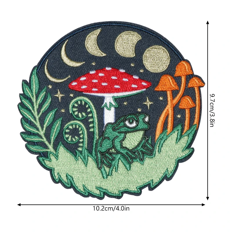 1PC Cartoon Lustige Gestickte Patch Eisen Auf Nähen Auf Patches Für Kleidung Kappe Tasche Halloween Weihnachten DIY Geschenk Klebe abzeichen