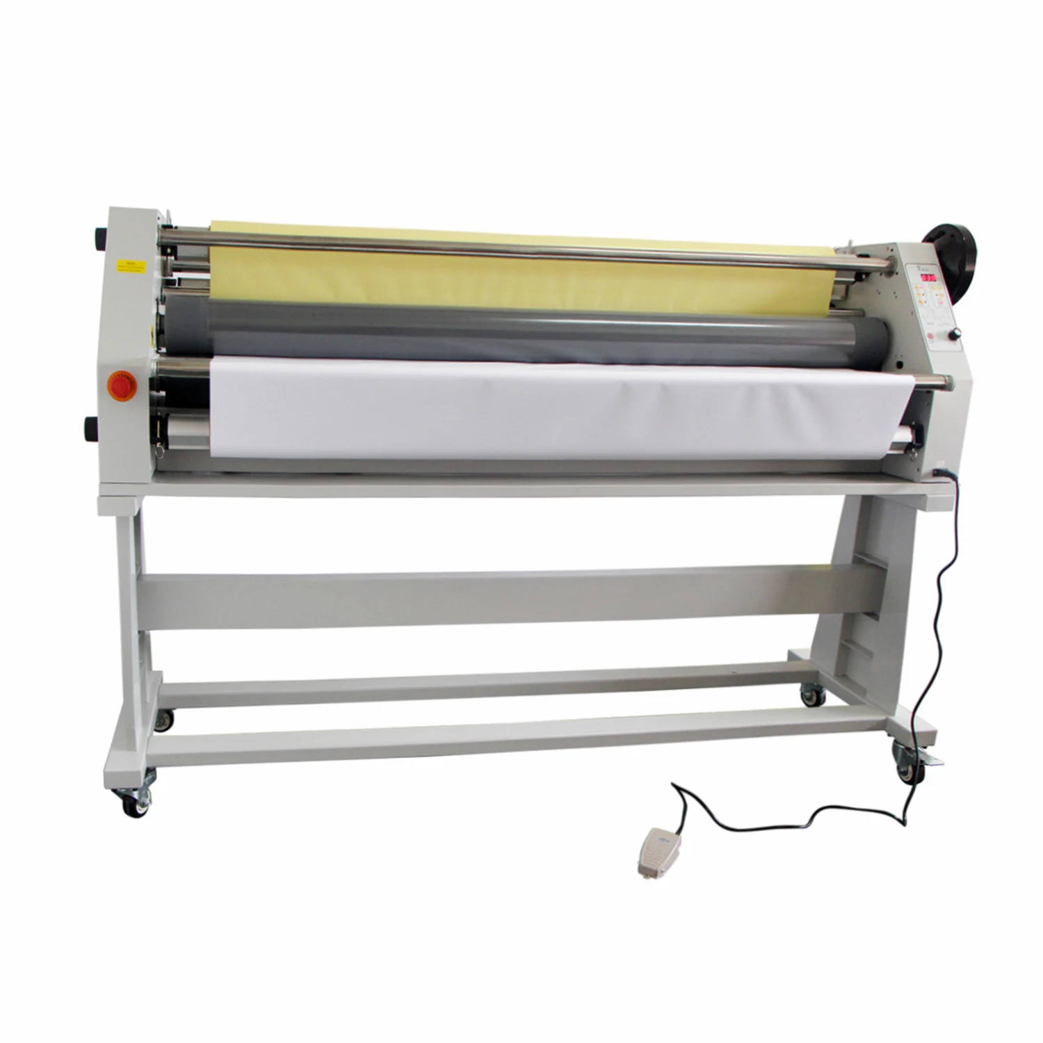 hot sales 160cm manual electric hot and cold laminating machine