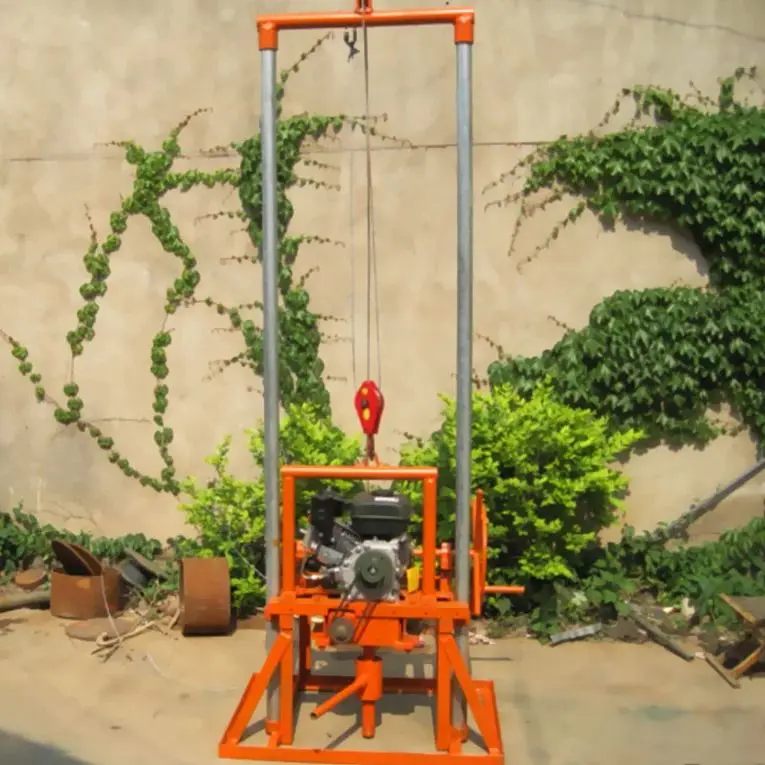 

Customized Mini Portable Water Well Drilling Rig Lightweight Petrol Diesel Hot Sale Hand Drilling Machine