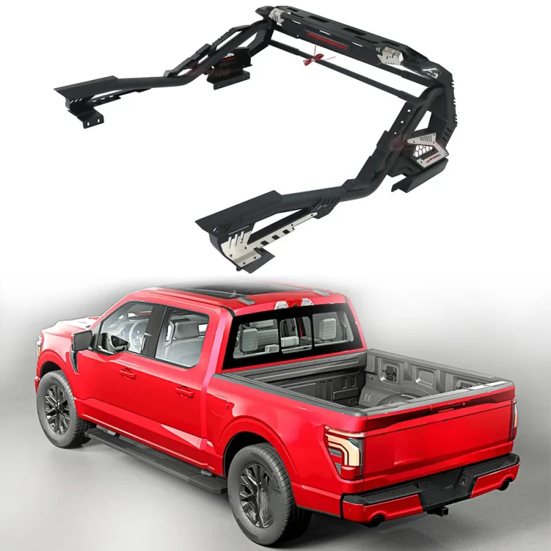 Factory Direct Sales  New Lightweight Steel Anti-Roll Frame Roll Bar for Pickup Truck Bed with Easy Installation