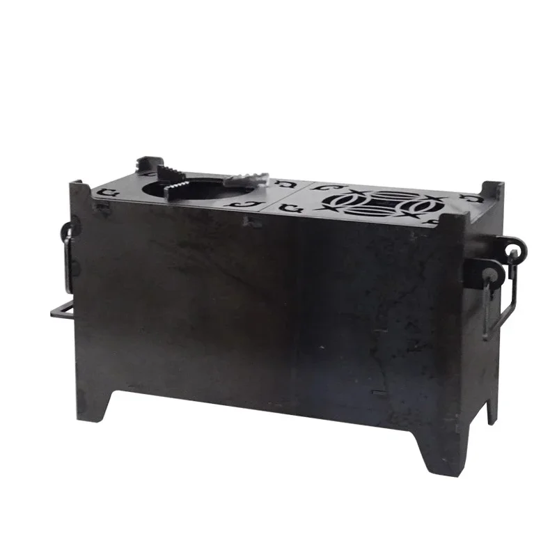 #Carbon Steel Tea Stove Portable Family Outdoor Oven Complete Set Removable Multi-Functional Tea and Water Boiling