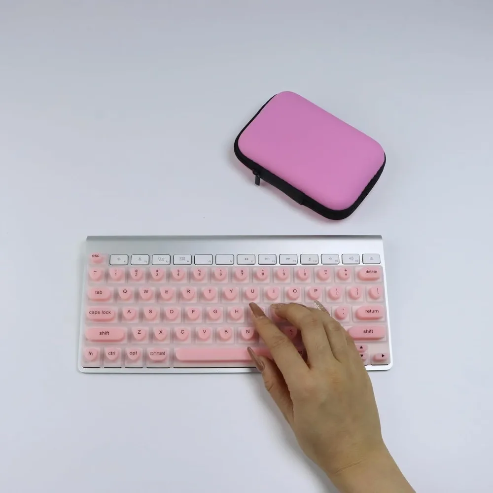 

Чехол для клавиатуры для длинных ногтей, совместимый с MacBook Pro 13 дюймов M1 M2 и MacBook Pro 16 дюймов A2141 Touch ID, раскладка US ANSI