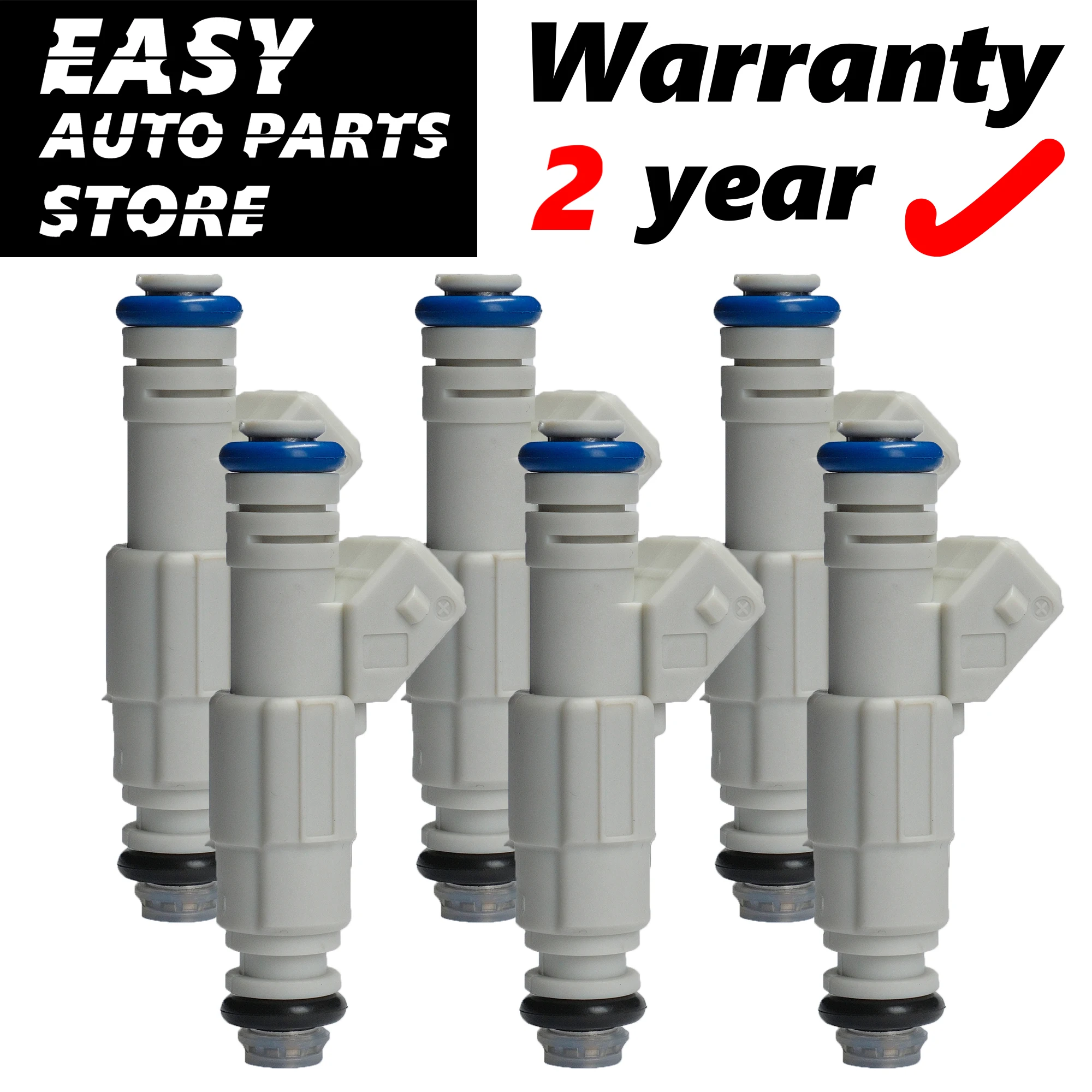 Fuel Injector,OEM 0280155962,For Mazda B4000 Ford Ranger 4.0L 1998 1999 2000,Set of 6,brand new,2 year warranty