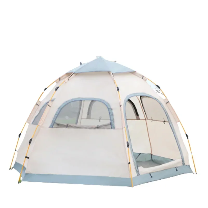 Automatic Pop Up Camping Tent Waterproof Windproof Portable Foldable Outdoor Equipment For Family Hiking Picnic Beach Party Tent
