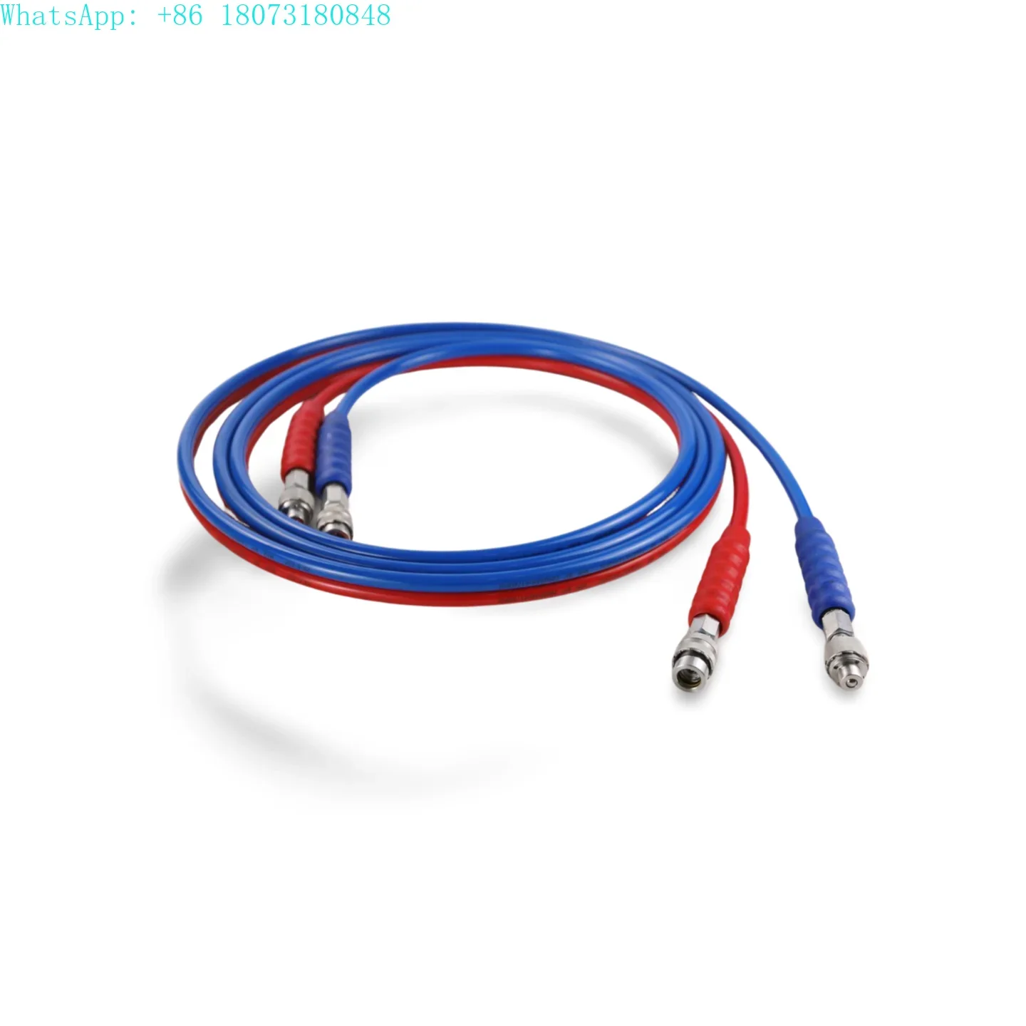 72MPa 6M Dual Hydraulic Hose Assembly With Four Layers Design Compact Structure Light Weight And Small Volume