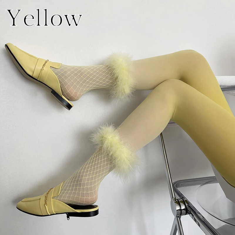 1 пара, носки с перьями для девочек