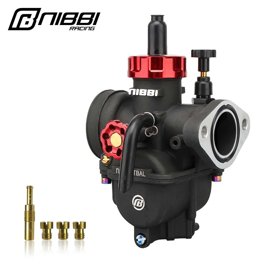 Nibbi 2t 4t carburador pe17 19 22 24 26 28mm flange peças de corrida de motocicleta para honda yamaha kawasaki dirt bike atv