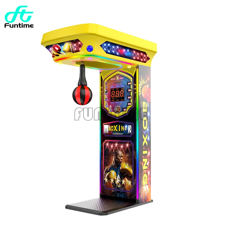 Arcade Boxing Game Machine Electronic Hammer Boxing Machine gioco a gettoni Punch Boxing Machine