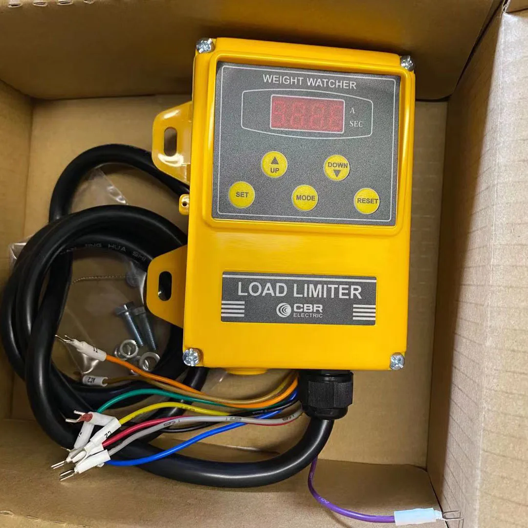 CBR CWL-010  Electronic Digital Current Load Limiter Protector Safeguard Weight Watcher for AC Motor Hoist and Crane