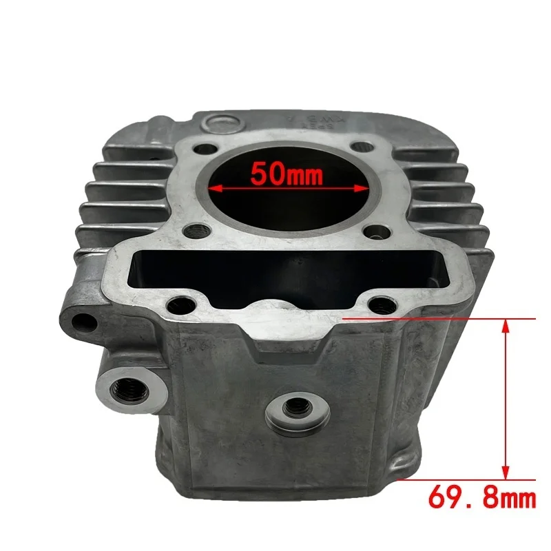 izable       for Honda WAVE110 AFX110 AFS110 50mm Motorcycle Cylinder Piston Ring Gasket Kit