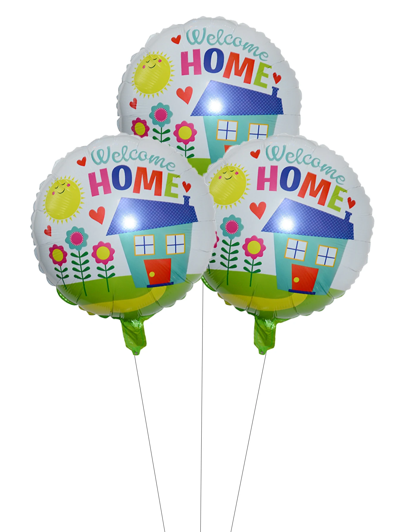 Ballons avec lettres de bienvenue pour la maison, 16 pouces, décorations de fête pour la maison, ban