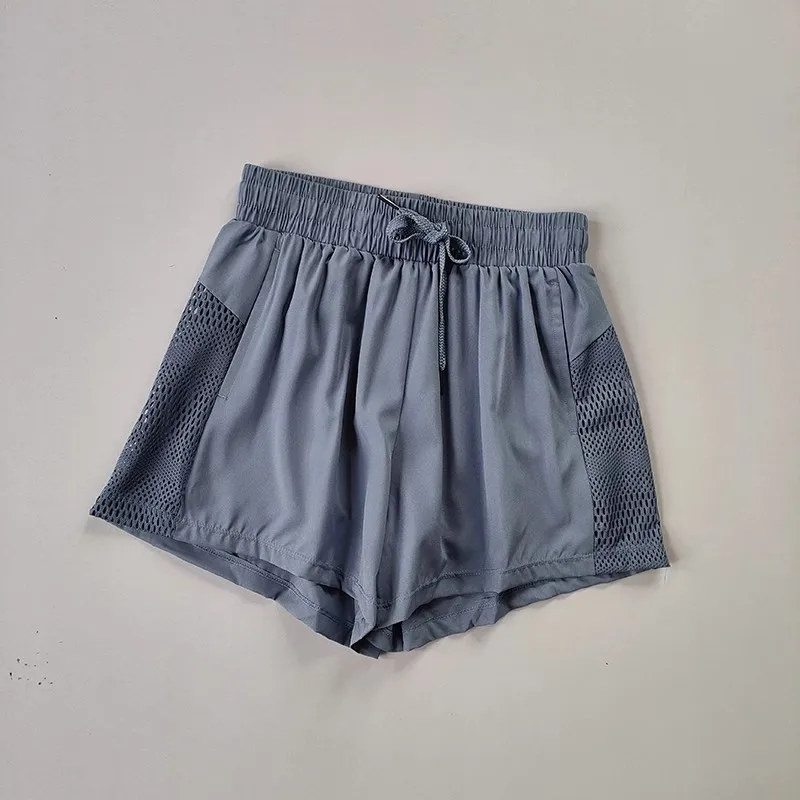 Sommer-Yoga-Shorts, Lässige Laufshorts für Damen, Jogging-Fitness-Gym 2-in-1-Workout-Shorts, Schnell Trocknende Atmungsaktive Sportshorts – Detail 11