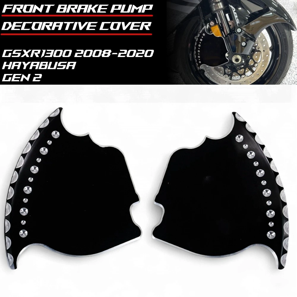 

Hayabusa Motorcycle CNC Aluminum Decorative Cover for Front Brake Pump for SUZUKI GSXR1300 Gen 2 2008-2020