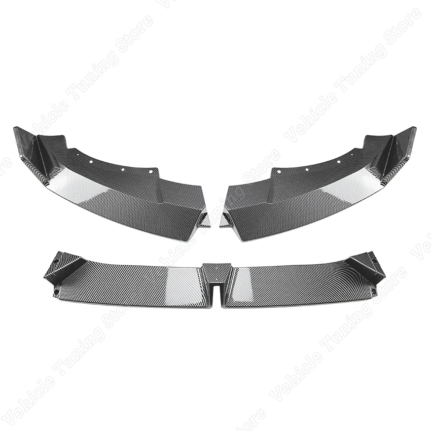 Lábio dianteiro do carro para BMW, placa divisor, guarnição da tampa, difusor de spoiler, kit de corpo defletor, BMW X6, G06, M Sport, 2022, 2024 + LCI ABS