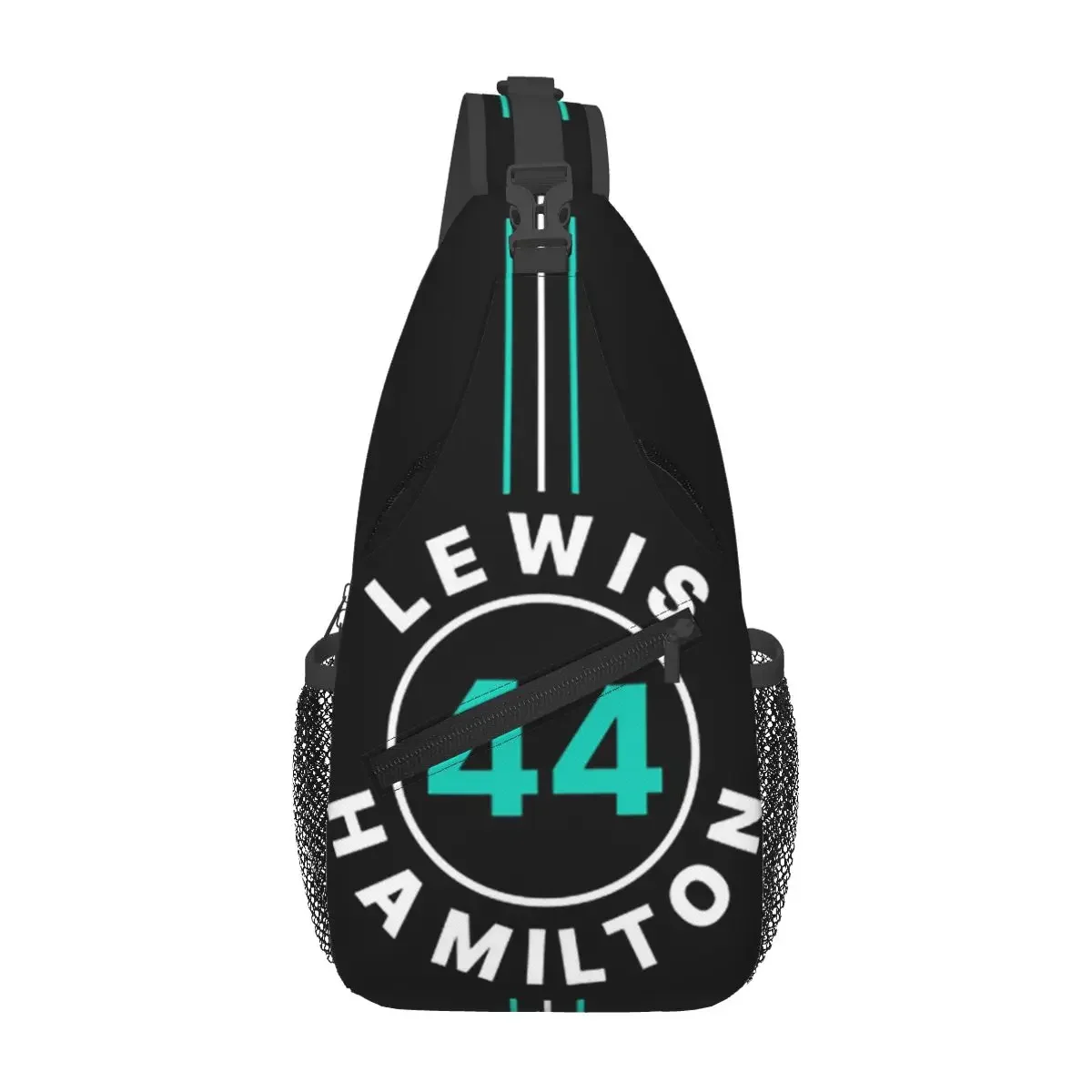 Lewis-Hamilton 44 Sling Backpack Sling Bag Hiking Travel Chest Bag Daypack Men Fashion Crossbody Backpack Shoulder Bag Pouch