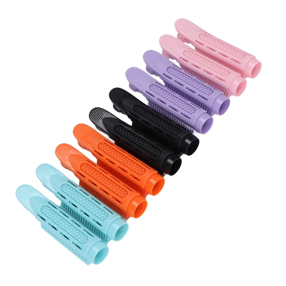 10pcs ABS Hair Root Clip Durable Non Damaging Volumizing Hair Clip Assorted Colors Portable Fluffy Hair Clip Long Short Hair