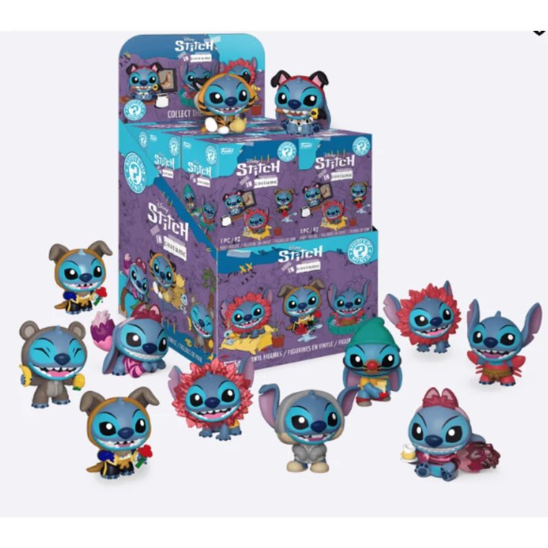 펀코 팝 애니메이션 & 만화 미스터리 미니스 파이브 나이츠 앳 프레디스 스티치 블라인드 박스 장난감 소년 선물 수집용 장식품