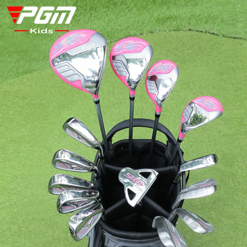 PGM Junior Golf Set Kids Titanium Driver With Stand Bag CGA Cooperative Professional Youth Golf Clubs Wholesale Supply