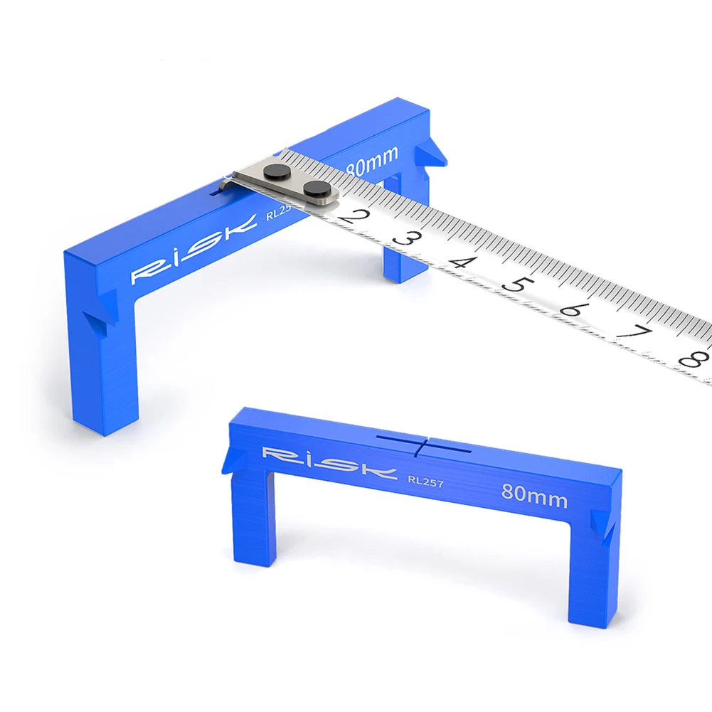 

RISK Bicycle Seat Cushion Height Measuring Tool Fitting Measurement Gauge Mountain Road Bike Saddle Positioning Auxiliary Tools