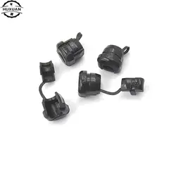 20pcs/lot 6N-4 Strain Relief Bushing SJT 18AWG T=0.5~1.6mm Nylon Wholesale Black