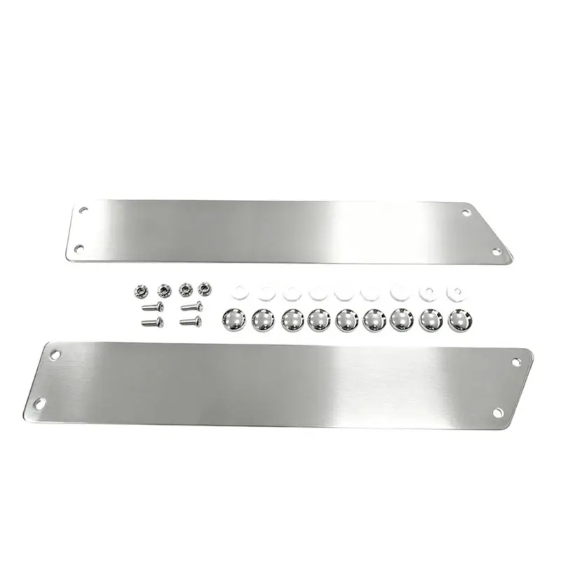 NEW HOT In Stock-Chrome Anti-Scratch Side Cover Scuff Plate 1 Pair For Honda Goldwing 1500 GL1500I 1988-2000 Motorcycle Guard Tr