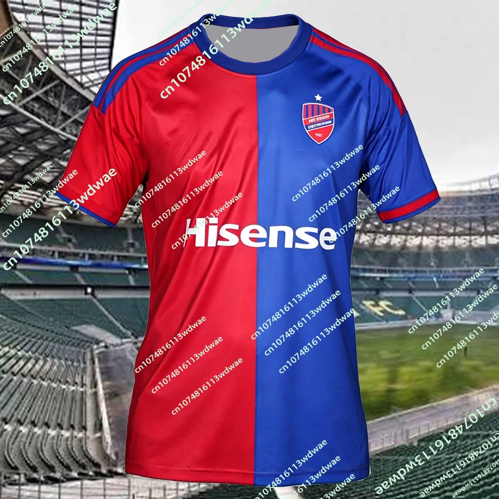 New Arrivals Poland Raków Częstochowa Football Jersey 27/26 Breathable Polish Mens TShirt 3D KID Sports Family Fans Footy Jersey
