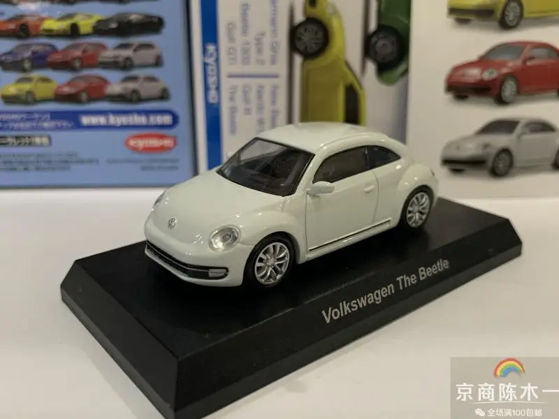 1/64 Kyosho vw The Beetle Collection die cast alloy trolley model ornaments gift