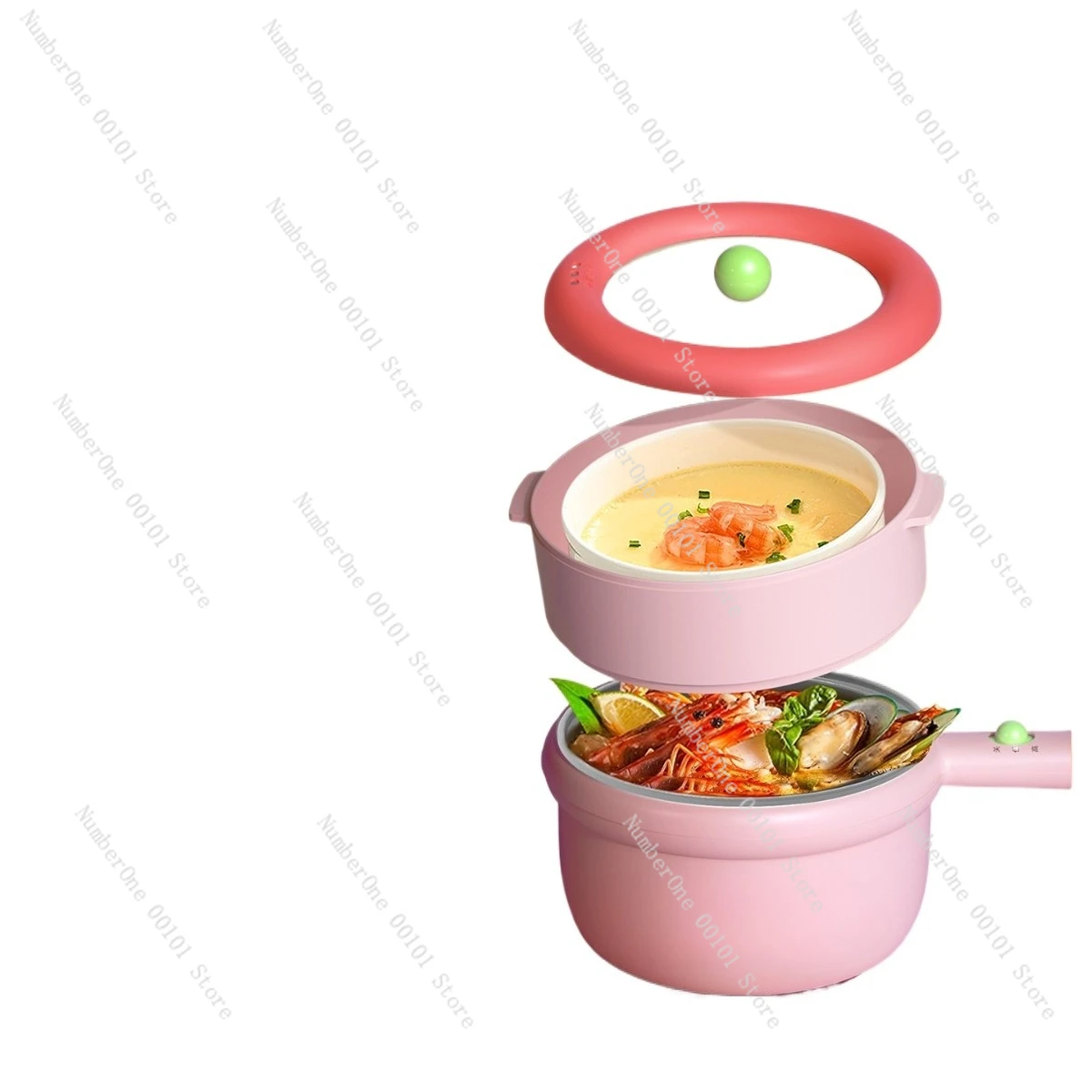 

Electric cooking pot dormitory student household multi-functional cooking integration