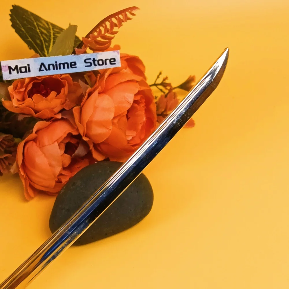 10 inch Okkotsu Yuta Katana Echte Grootte Katana Jujutsu Line Anime Origineel Suord Metalen Samurai Sabel Ninja Mes Unsharp en Y Techniek ft