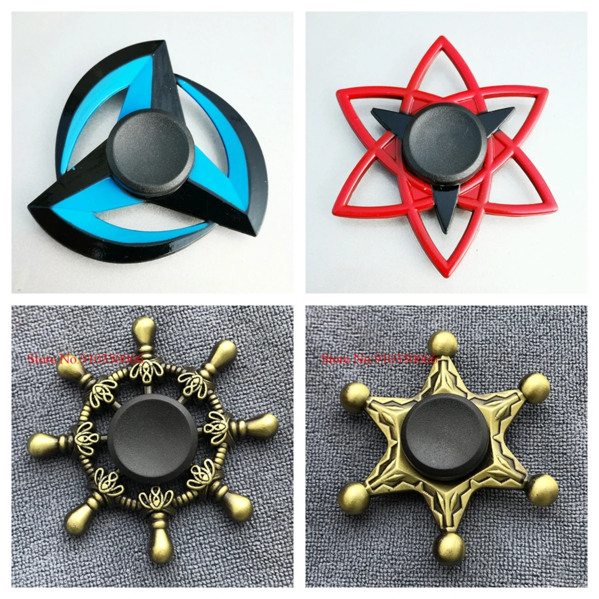 Fajna ręka palec Spinner Metal anty-lęk zabawka czerwony Relax Fidget Spinner Focus łagodzi stres ADHD dzieci chłopcy prezent dla dorosłych