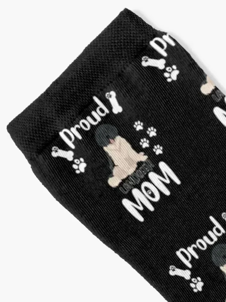 Proud Landseer Mom Socks floor Run Girl'S Socks Men's